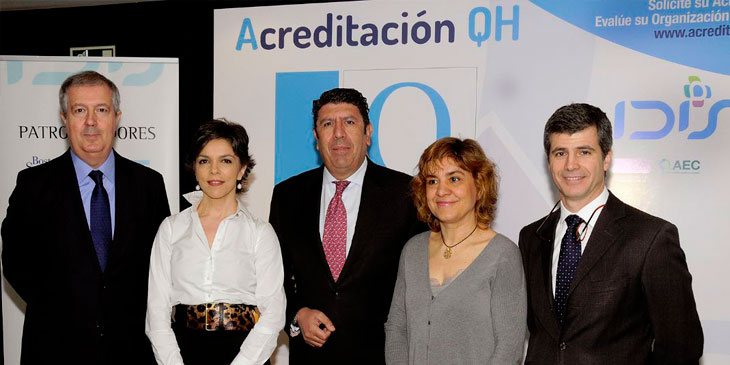 IDIS presenta las primeras experiencias con su sistema de reconocimiento a la calidad asistencial QH (Quality Healthcare)